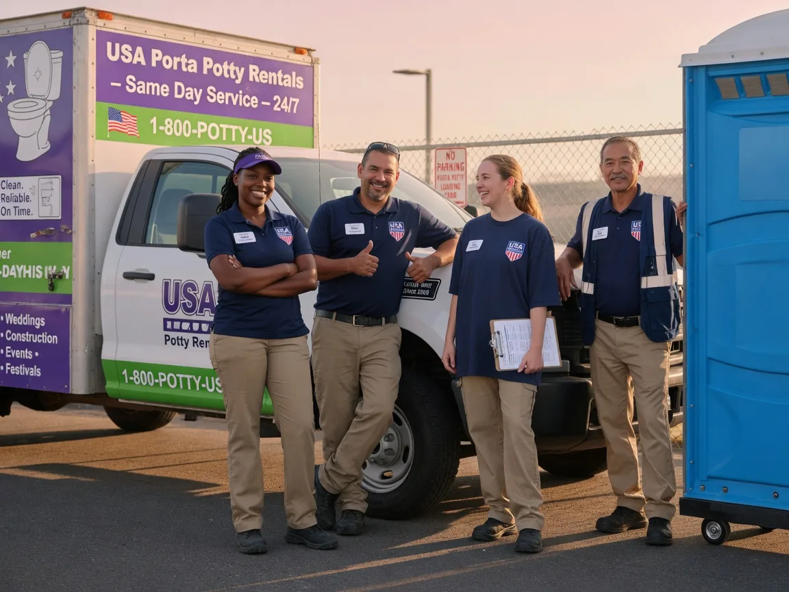 Porta Potty Rental company in Mohrsville, PA